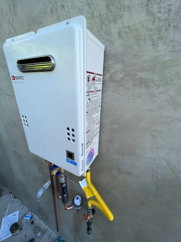 Tankless water heater installation for Tanaina homes